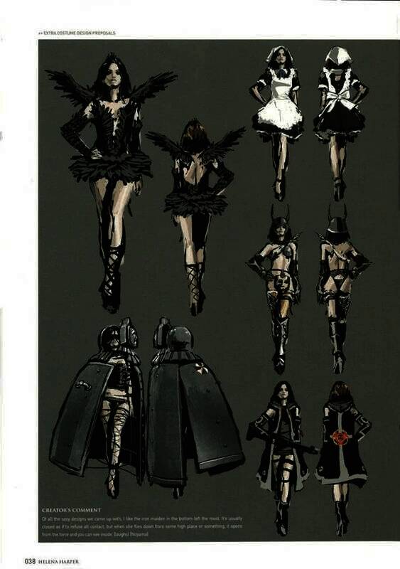 《生化危机6》废弃服装设计图之五