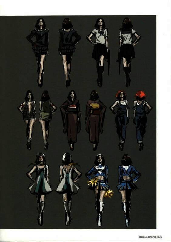 《生化危机6》废弃服装设计图之六