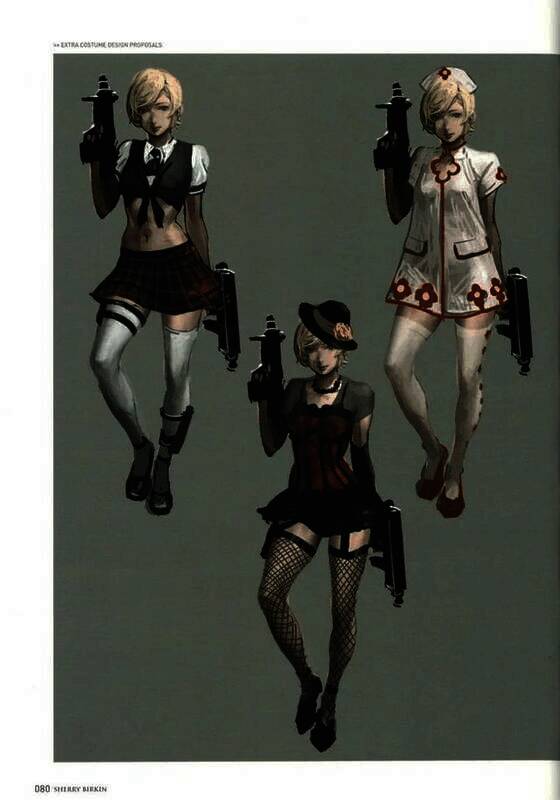 《生化危机6》废弃服装设计图之九