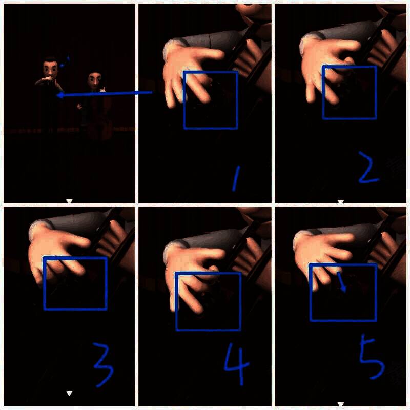 演奏者演奏顺序画面