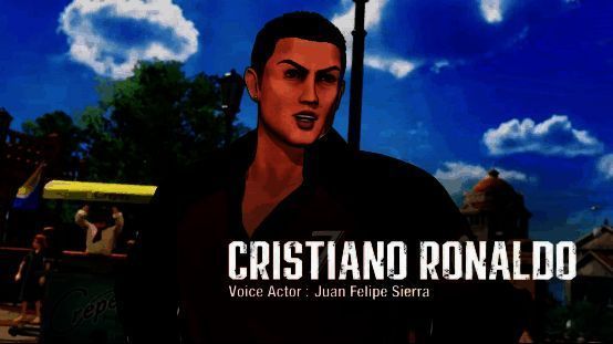 C罗参与游戏画面