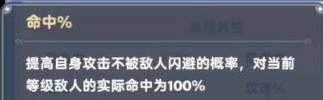 各等级命中所需数值相关图片