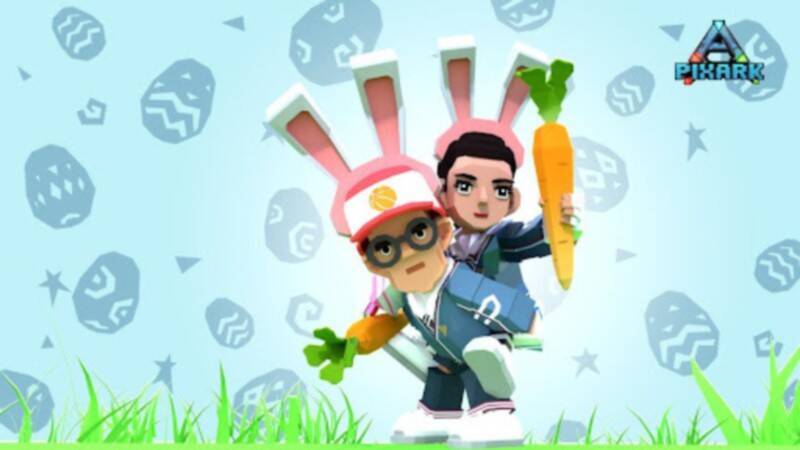 《方块方舟》胡萝卜棒武器展示