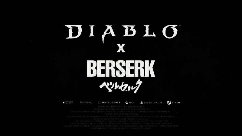 《暗黑破坏神》与《剑风传奇》联动相关视觉效果图片