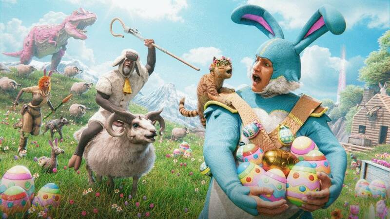 《方舟:生存飞升》复活节活动相关画面