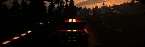 《#DRIVE Rally》的街机机制画面