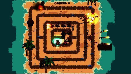 玩家使用异生植物战斗