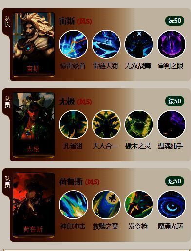 无敌宙斯队相关数据图1