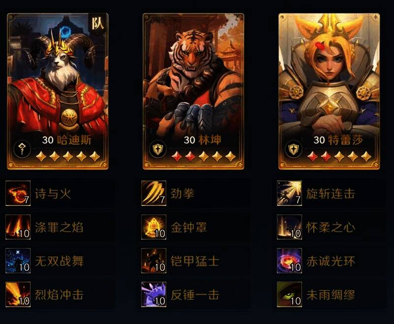 林坤哈迪斯魔法队阵容图