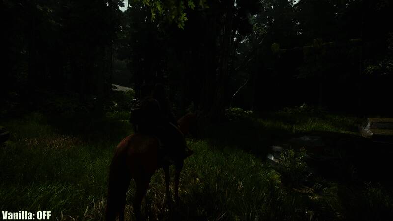 《最后的生还者2：重制版》默认画质与开启光追MOD画质对比图9