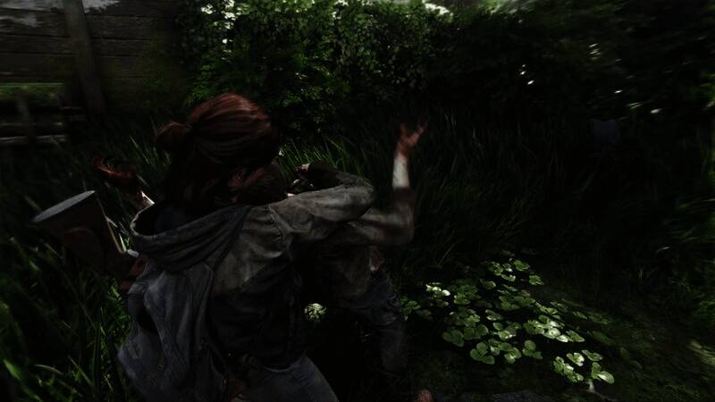 《最后的生还者2：重制版》开启光追MOD后的画面5