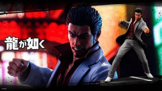 桐生一马1/6比例高端雕像外观图1