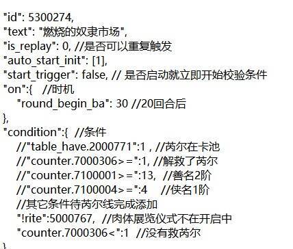 燃烧市场触发条件截图