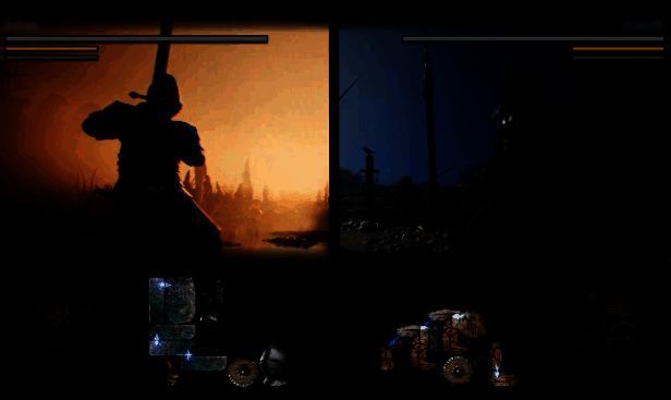 《无用之人:登神长阶》角色战斗画面