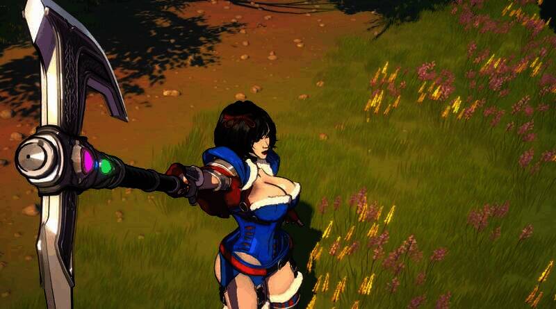 《Swords & Slippers》拍照模式下的白雪公主截图