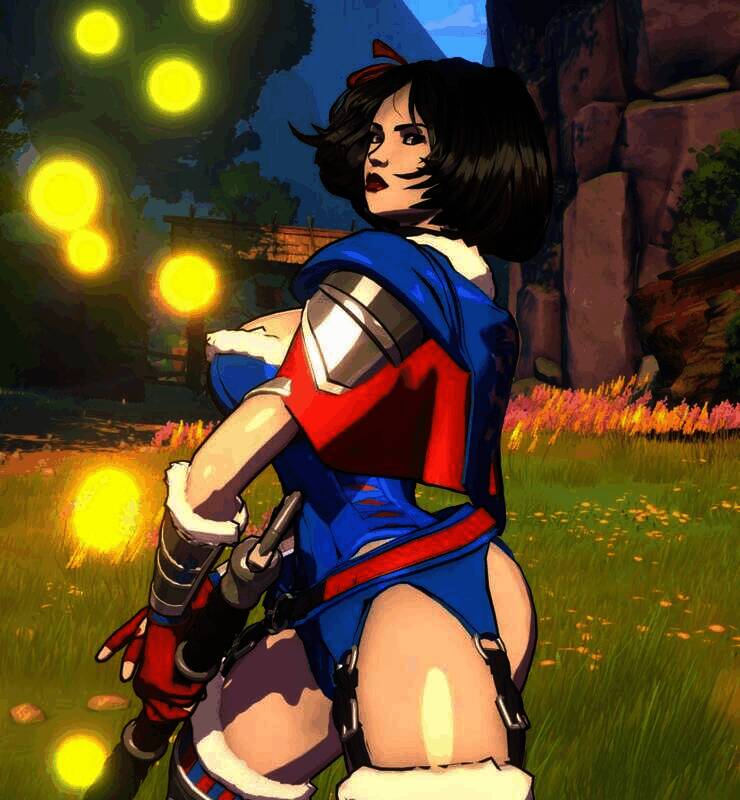 《Swords & Slippers》拍照模式下的白雪公主又一角度截图