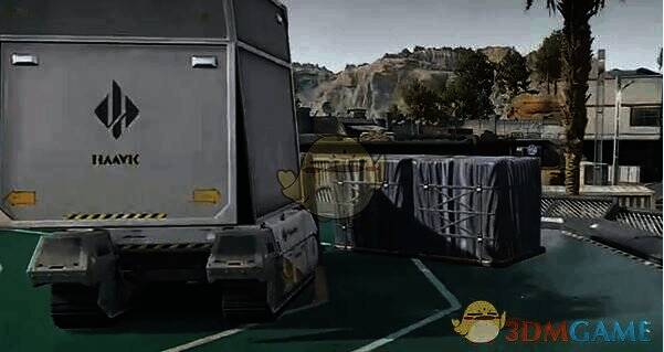 无人机平台航空箱后面的箱子点位图