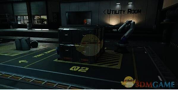 仓库区机械臂边上的箱子点位图