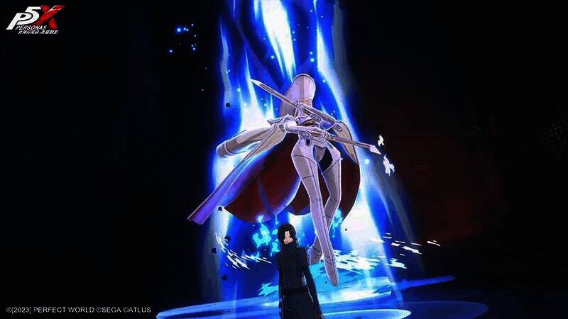 《女神异闻录：夜幕魅影》主人公设计图