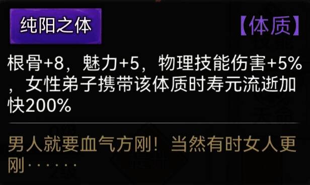 纯阳之体相关图片