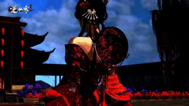 英台红妆团扇绛绢蝶烬