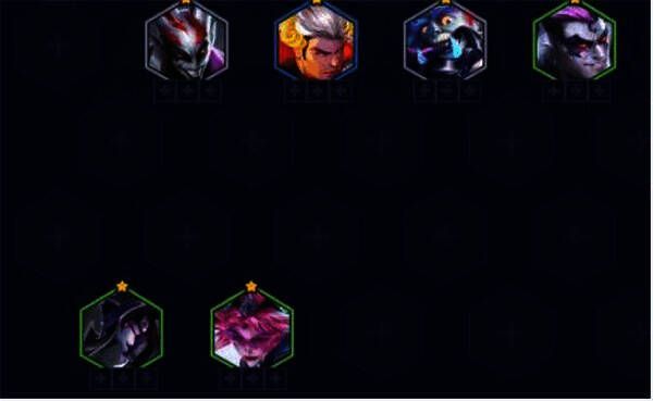 金铲铲之战S14前期打工阵容示意图