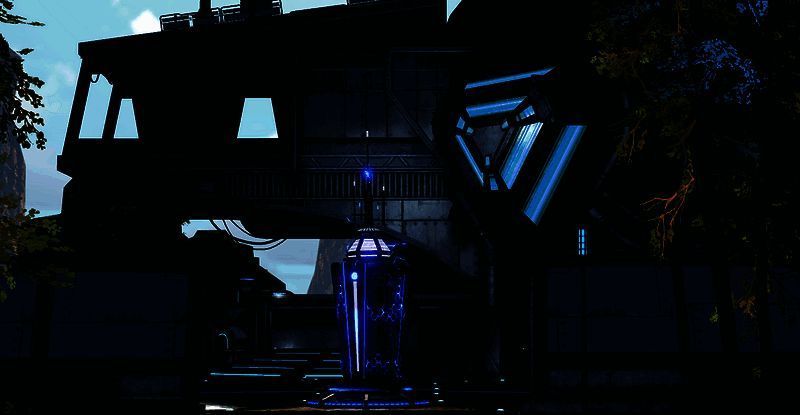 遗迹区域的景象