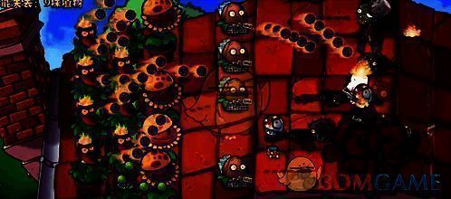 植物大战僵尸杂交版钢刺南瓜头挑战植物摆放示例