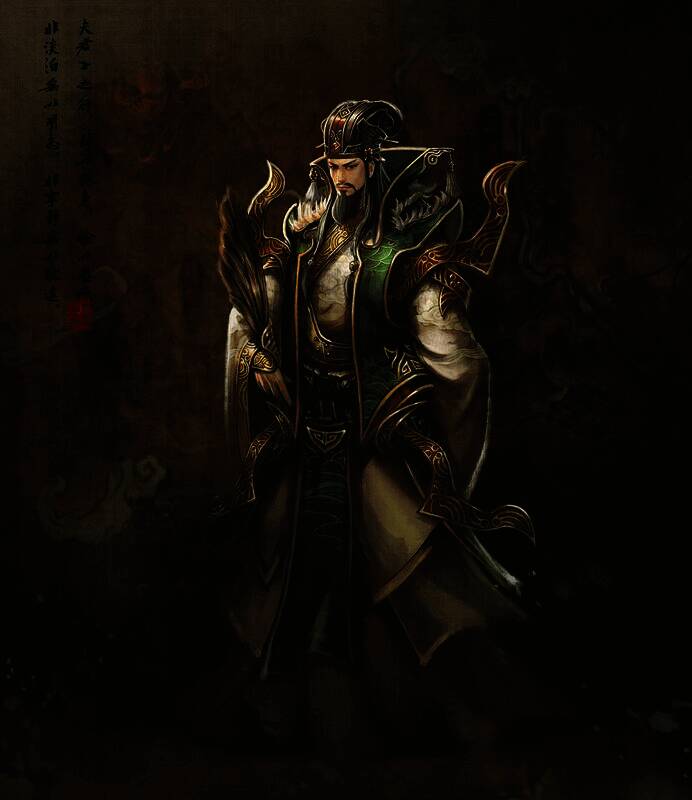 刘备三顾茅庐场景图