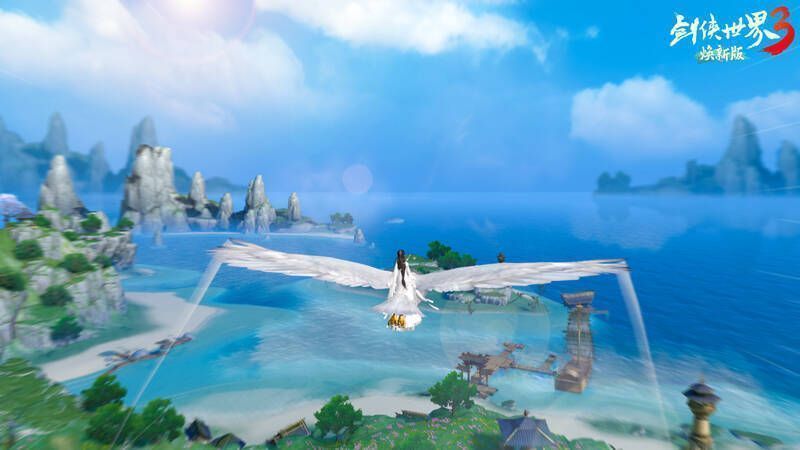 十一门派齐聚江湖画面