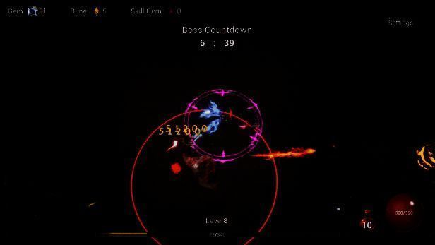 《黑蚀:无尽突围》战斗画面