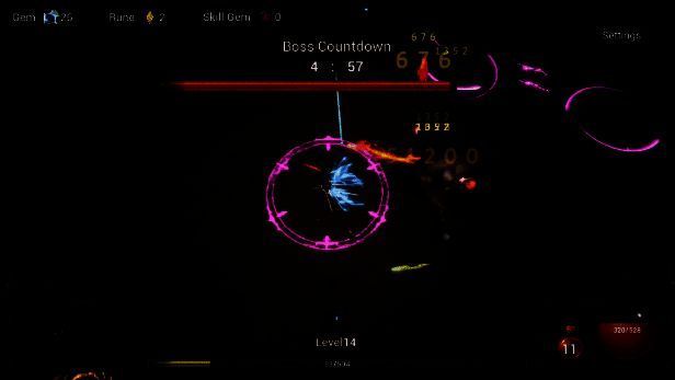 《黑蚀:无尽突围》Boss 画面