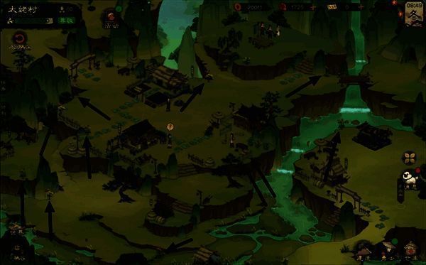 桃源记2太姥村精卫点分布图