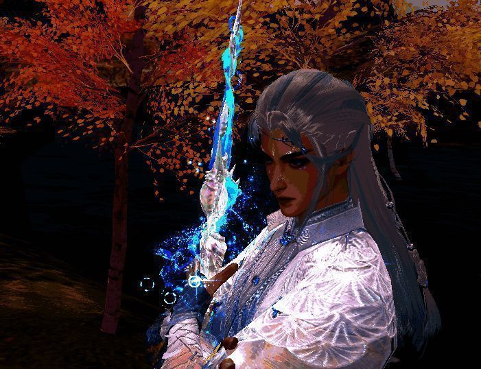 身着苍玉幽香的紫英男脸模少侠一