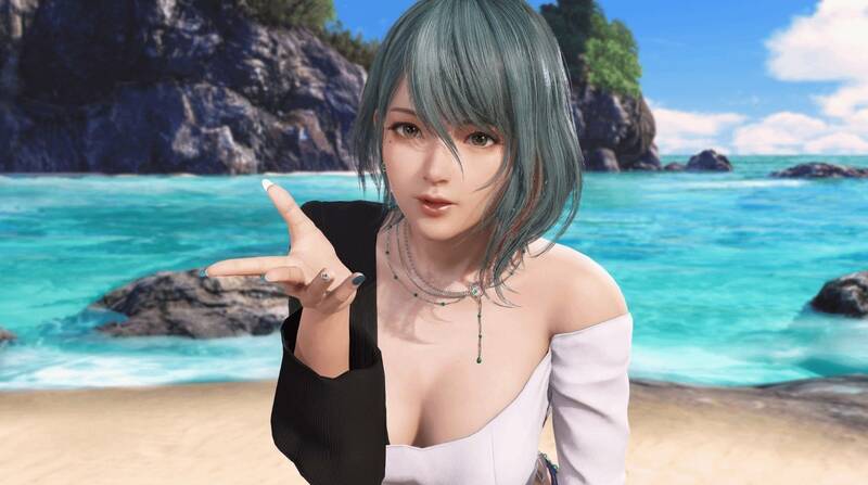 《死或生:女神璀璨假期》女角环宣传图2