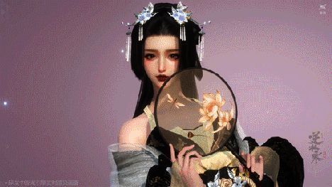 《逆水寒》手游照片捏脸支持卡通人物及未来妆容功能展示动图