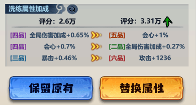 装备词条洗练相关图片