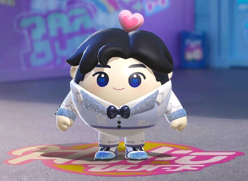 《蛋仔派对》情人节配饰捧花画面