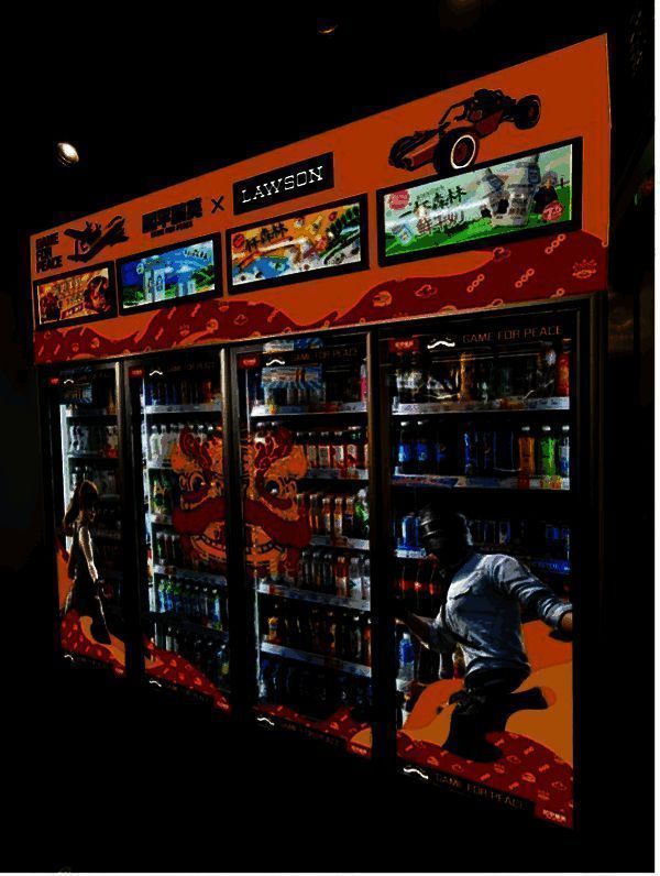 罗森主题门店内部布置图