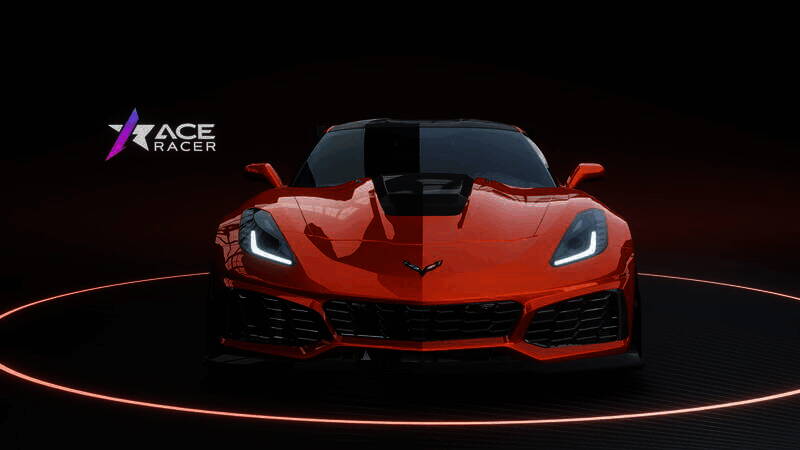 Corvette在赛事中的图片