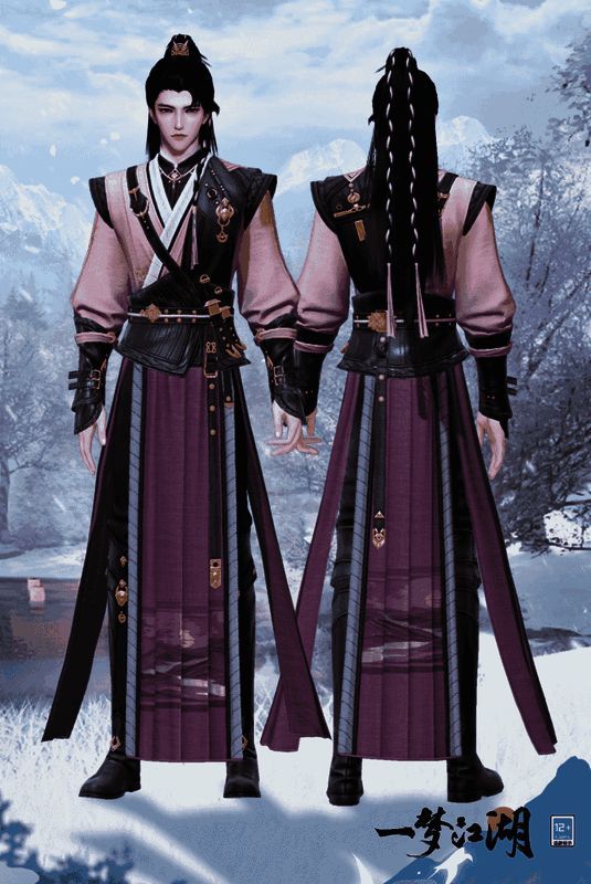 《一梦江湖》成男少侠身着塞下曲时装图