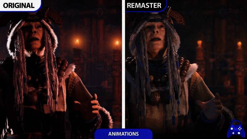 《地平线：零之曙光》重制版与原版对比视频截图7