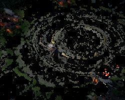 山风掷出飞刃添加撕裂印记技能展示动图