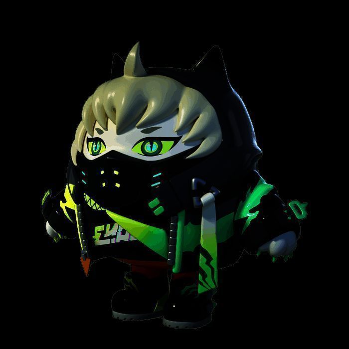 吉他手卡萝外观图