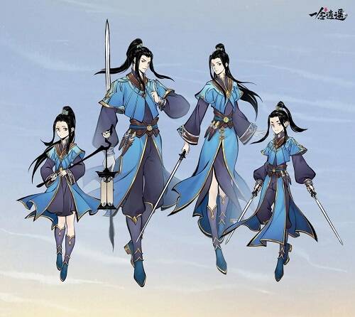 限定时装苍蓝归客展示图