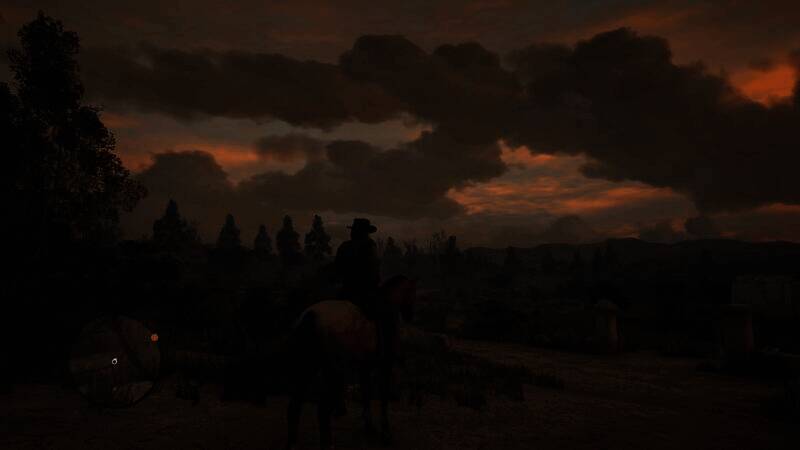 《荒野大镖客:救赎》使用MOD后的画面3