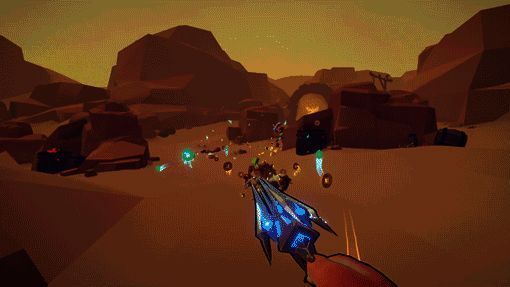 弧光攻击敌人触发闪电画面