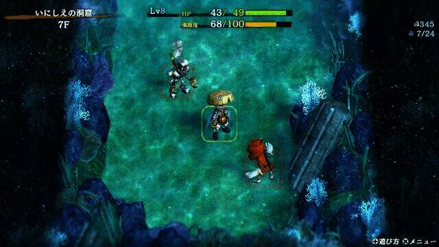 古代洞窟迷宫画面