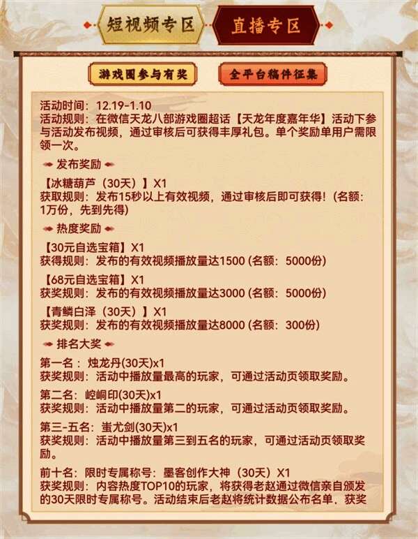 短视频专区图文赛道展示图