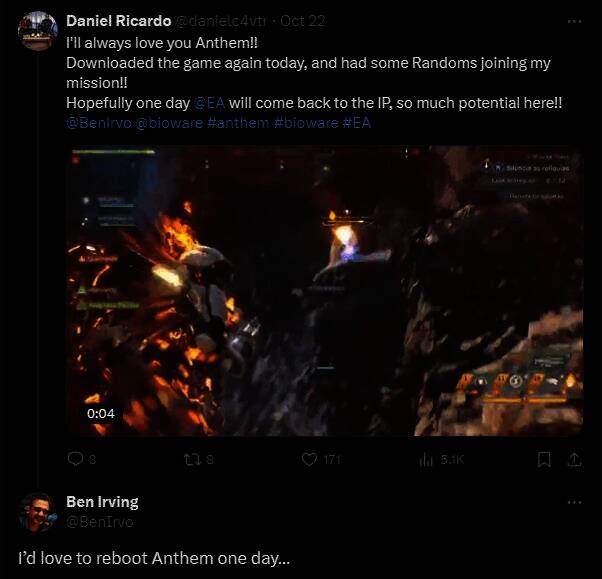 玩家分享《圣歌》游戏经历图片